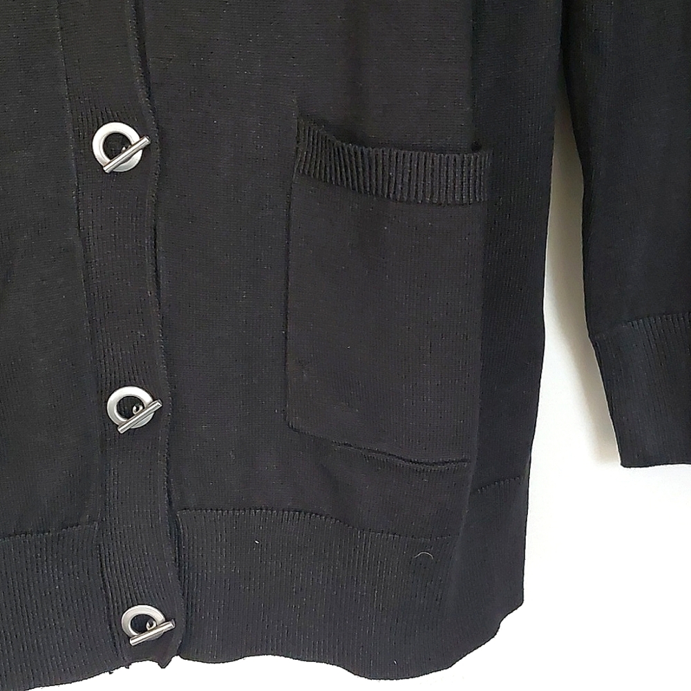 NWT Joan Vass long  cardigan sweater - Picture 3 of 4